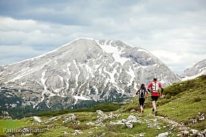 Trail running in the Italian Dolomites