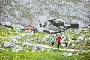 Trail running in the Italian Dolomites
