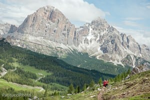 Trail running in the Italian Dolomites
