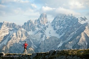 Trail running in the Italian Dolomites