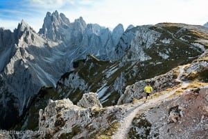 Trail running in the Italian Dolomites