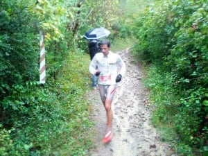 Kilian Jornet leading late in the 2012 Cavalls del Vent. Photo: Koala's Team