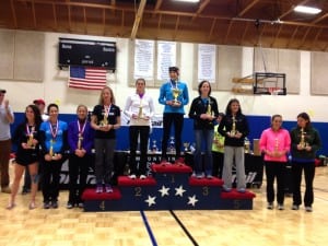 The 2012 JFK 50 Mile women's top 10. Photo: Riddle family