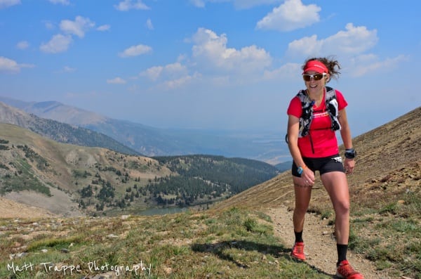 Aliza Lapierre on Hope Pass. 2012 Leadville 100 - Aliza Lapierre
