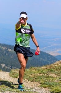 Scott Jaime atop Hope Pass. Photo: Matt Trappe