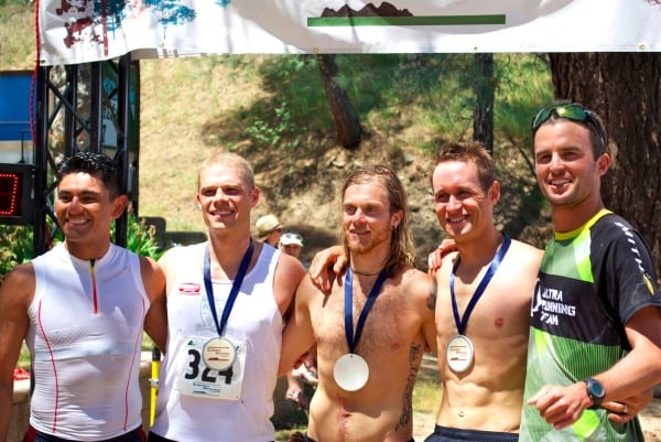 2012 Leona Divide 50 Mile Jorge Maravilla, Jason Wolfe,Timothy Olson, Jason Schlarb, Dylan Bowman