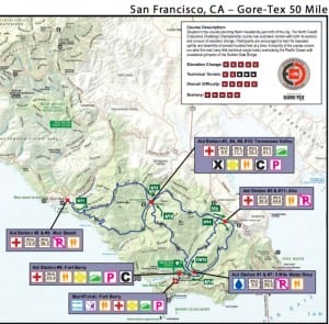 The replacement course for the 2012 The North Face Endurance Challenge 50 Mile.
