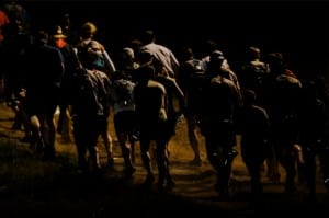 The start of the 2012 Waldo 100k. Photo: LongRun Picture Co