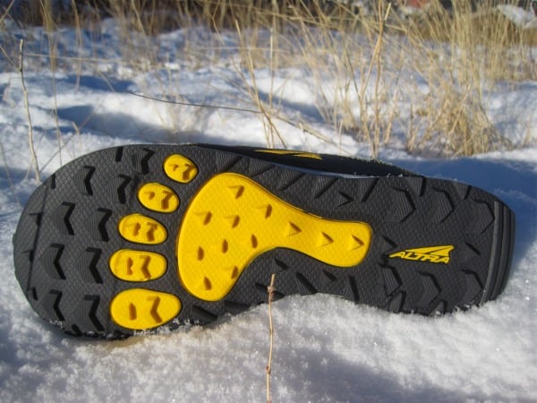 The Altra Lone Peak's outsole. Altra Lone Peak - outsole
