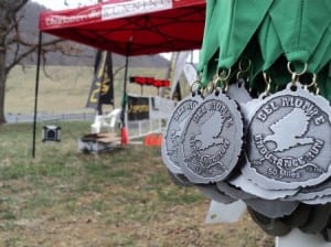 Bel Monte Endruance Run medals