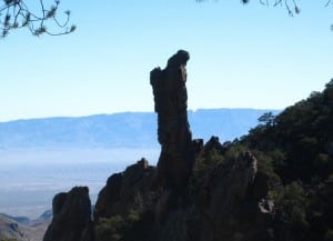 The boot rock of Boot Canyon.