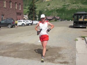 Me just after the turn around. Photo by Meghan M. Hicks.