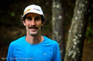 Dominic Grossman and his 'stache standing around. Photo: Matt Trappe