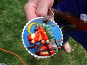 An award from the Don't Fence Me In Trail Run.