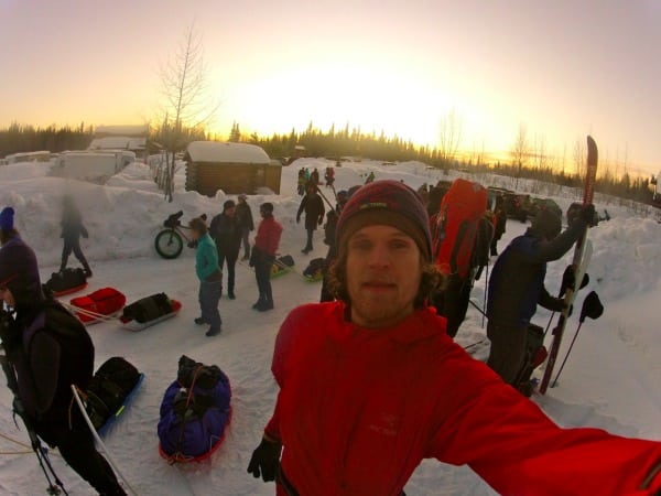 2012 Susitna 100 start
