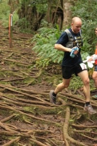 Running the Pauoa Flats Trail. Photo Rob Lahoe