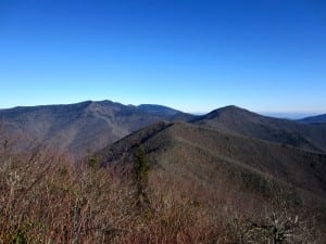 View from the Graybeard Trail.