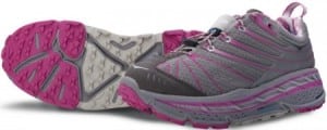 Hoka One One Stinson Evo - Womens - gray - fuscia - gray