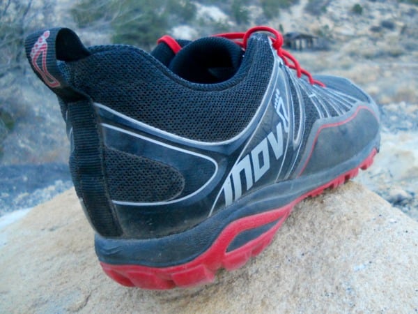 Inov-8 Trailroc 255 - heel and lateral upper