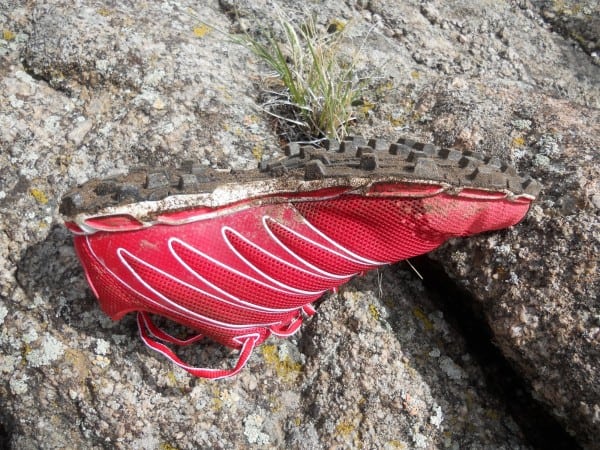 The X-Talon 190's outsole. Inov-8 X-Talon 190 - outsole