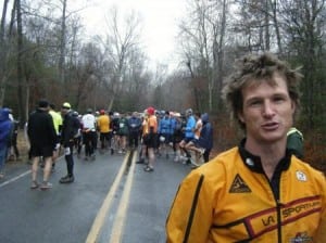 La Sportiva team member Jason Bryant before the start.