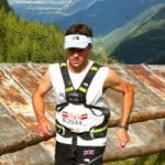 Jez Bragg running the 2010 TNF UTMB. Jez Bragg 2010 UTMB