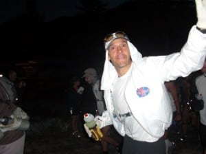 Jose Suarez starting the 2010 Western States 100.