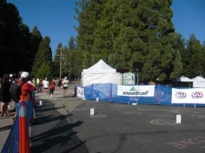 Arriving Foresthill - Mile 62.