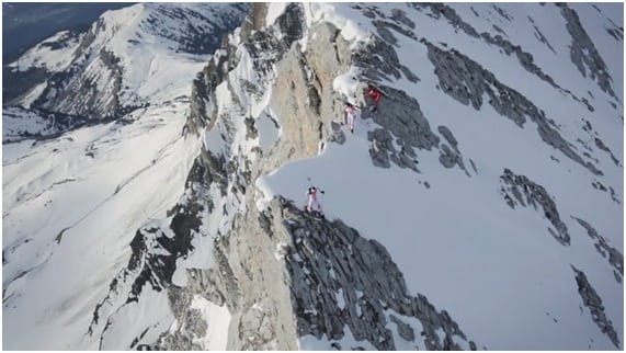 Kilian Jornet - A Fine Line - ridgeline boot pack