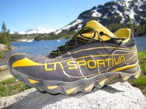 The forthcoming La Sportiva Electron with MorphoDynamic technology.