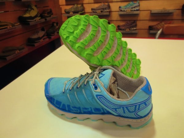 A mixed pair of the La Sportiva Helios. La Sportiva Helios