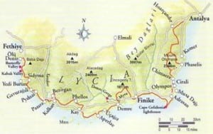 The Lycian Road.