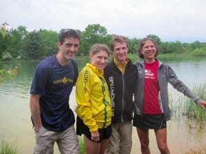 Mountain Cup competitors Matt Byrne, Alison Bryant, Jason Bryant, and Annette Bednosky.