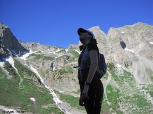 Trail running here may result in a strained neck.