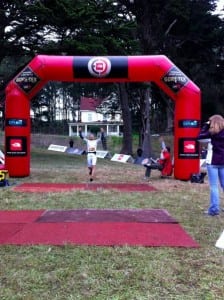 Miguel Heras finish the TNF 50 mile 2010.