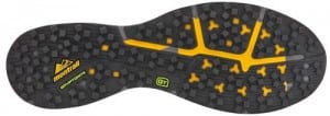 The Montrail Rogue Racer's outsole.