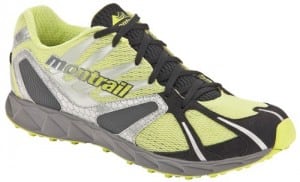 The Montrail Rogue Racer's upper.