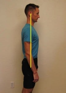 The author, demonstrating a (pretty good) neutral standing posture.
