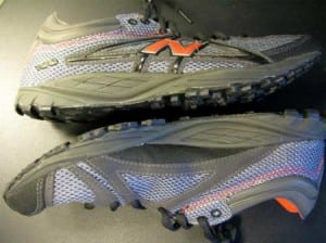 The New Balance MT100's surprisingly supportive midsole.