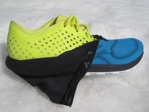 The New Balance MT110W's inner upper.
