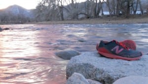 New Balance Minimus Road down by the river.