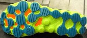 The MT1010's outsole.