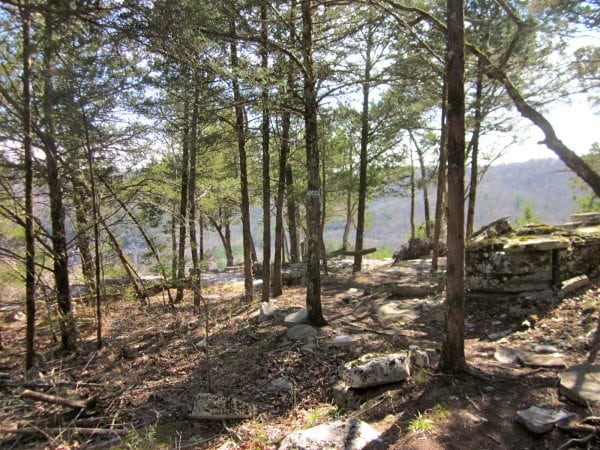 Typical Ozark Mountains scenery. Ozark Mountains 3 Days of Syllamo