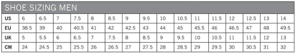 Pearl Izumi E:Motion - men's sizing