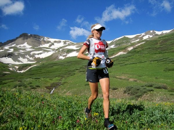 Darcy Africa racing at altitude at the 2011 Hardrock 100. Racing At Altitude