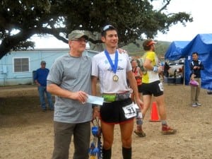 RD Joe Pursaitis and Sage after the race.
