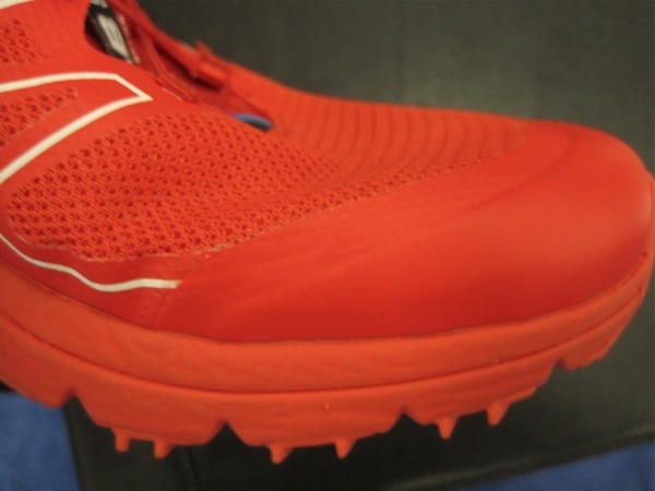 A close-up look at the Salomon S-Lab Sense's mesh upper. Salomon S-Lab Sense - upper mesh detail