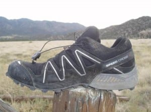 Another view of the Salomon SpeedCross 2's upper.