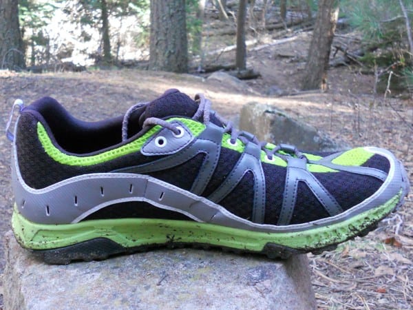 The Scarpa Spark's medial upper. Scarpa Spark - medial upper