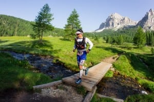 Sebastien Chaigneau running the 2012 TNF Lavaredo Ultra Trail. Photo: The North Face